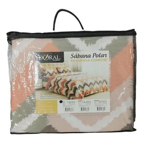 Sabana Doral Polar Composé 1/2 Plaza Twin