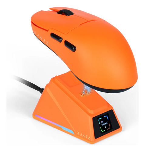Mouse Gamer Ajazz Aj159 Apex Naranja Naranja
