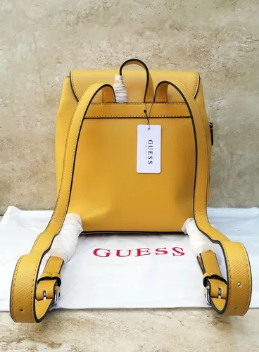 Guess yellow sales backpack