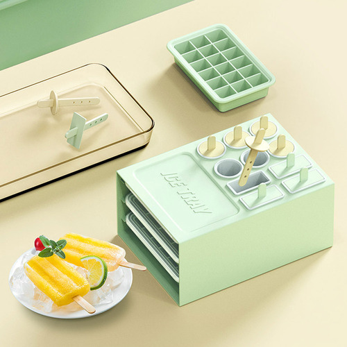 Moldes De Hielo Reutilizables, Caja De Paletas Para Piruleta