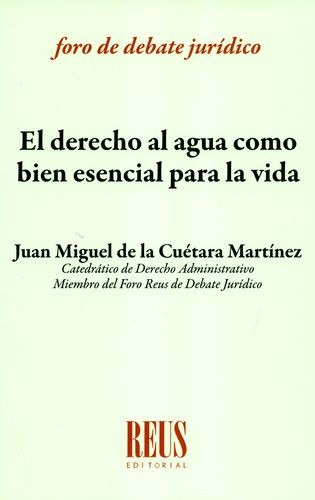 Libro Derecho Al Agua Como Bien Esencial Para La Vida