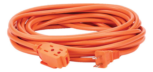 Multicontacto De 1 Tomas Argos 9710265color Naranja Largo Del Cable De 15m 13a