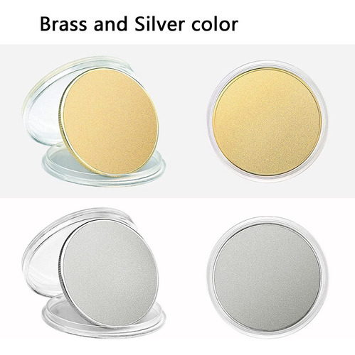 10 Unidades De Monedas En Blanco Grabadas, 40 Mm De Diámetro