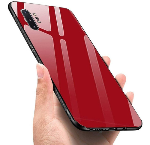 Funda Color Rojo Para Telefono Samsung Galaxy Note 10 Plus