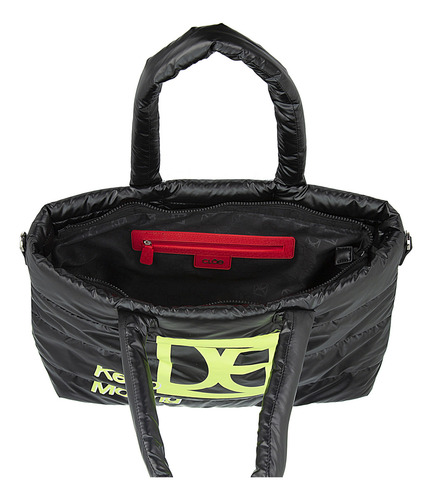 Bolsa Tote Cloe Ofrani Grande Color Negro
