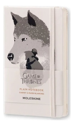  Moleskine Limited Edition Game of Thrones blanca unidad x 1 14cm x 9cm