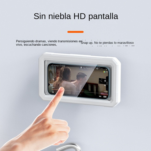 Soporte Impermeable For Teléfono Celular For Baño
