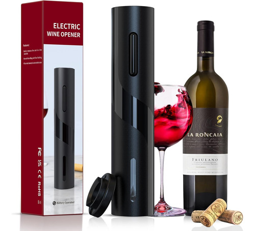 Sacacorchos Eléctrico Para Vino, Facil De Usar, Abrebotellas