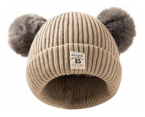 Gorro Unisex Invierno Para Bebe Calido Solapa Suave 1 5