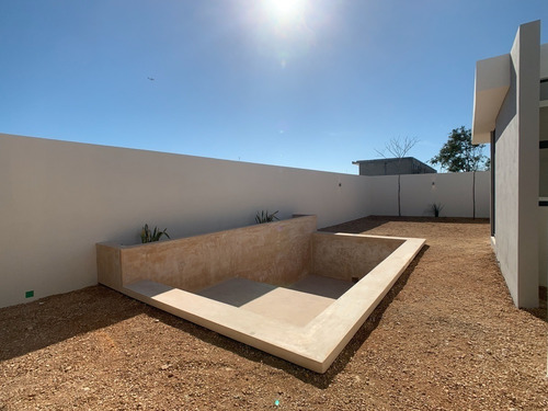 Imagen 26 de 28 de Casa Nueva De Una Sola Planta En Venta, Serena, Dzitya, Méri