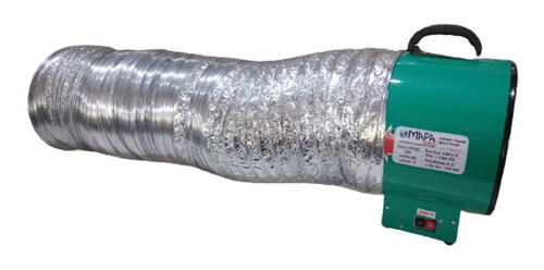 Insuflador De Ar Para Espaço Confinado 300mm + 5 Mts Duto