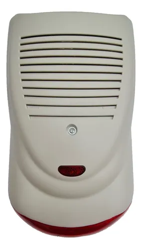 comprar Sirena Exterior Alarma 118db Estrobo 3 Tonos . Opc. Autonoma