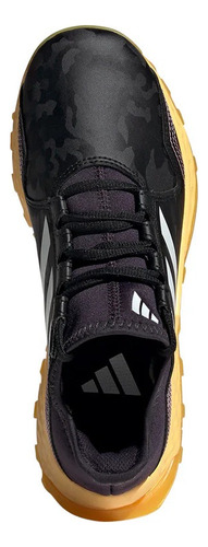 Zapatillas Hockey Adidas Youngstar Dama Mujer Tartaneras Negro 37.5/7.5us/24.5cm