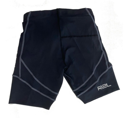 Imagem 2 de 3 de Bermuda Corrida Masculina R2l Endurance 3 Bolsos Compressão