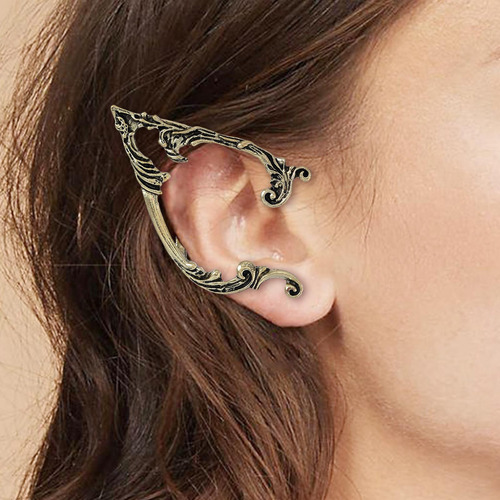 1 Par Elf Ear Cuff Handcraft Gothic Vintage Para