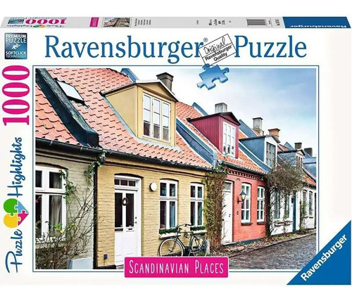 Puzzle 1000 Piezas Aarhus Dinamarca Ravensburger 167418