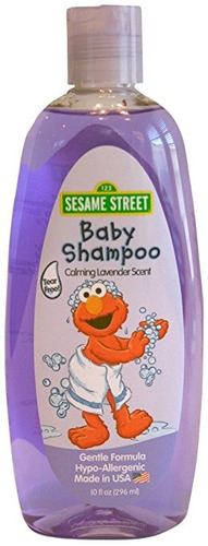 Plaza Sésamo Baby Shampoo - Relajante Aroma De Lavanda - 10 