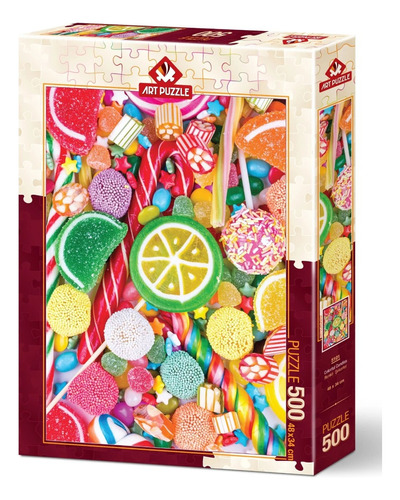 Caramelos Coloridos Rompecabezas 500 Pzs Art Puzzle 5101