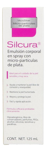  Silcura Emulsión Con Micropartículas De Plata Caja Con 125 M