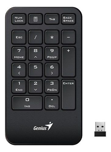 Teclado Númerico Genius Numpad 1000 Wireless Tecla Copilot