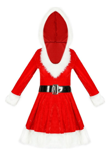 Santa Suit Sweetie Outfits Con Capucha Elegante Con Capucha