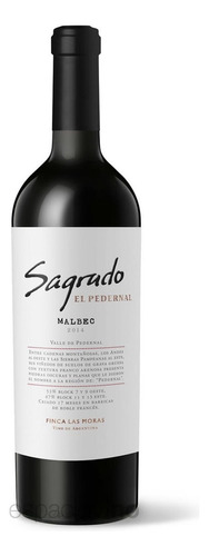 Sagrado El Pedernal Malbec 6x750ml Finca Las Moras