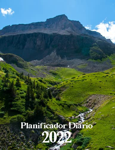 Agenda 2022: Montaña Y Valle Verde Planificador Diario De Un