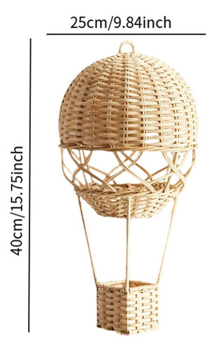 Balão De Ar Quente De Vime, Presente De Balão De Ar Quente