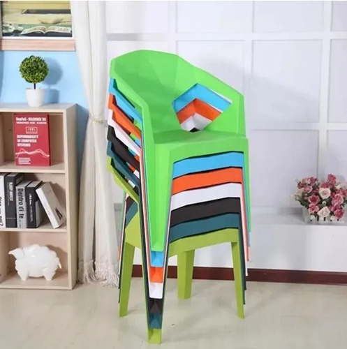 X4 Silla Diamante Para Eventos Fiestas Sillas C/apoya Brazos Verde Silla