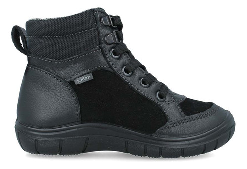 Botas Audaz Niño Zapatos Piel Casuales Negro (18.0 - 21.0)