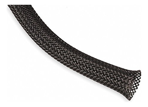 Trenza 0.125 In, 10 Ft, Negra