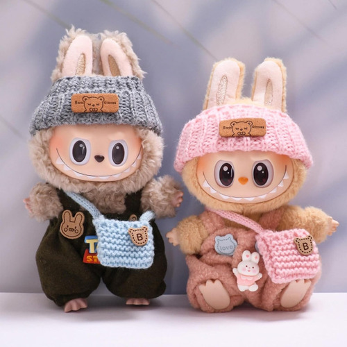. Acessórios Em Miniatura Para A Coleção De Bonecas Labubu