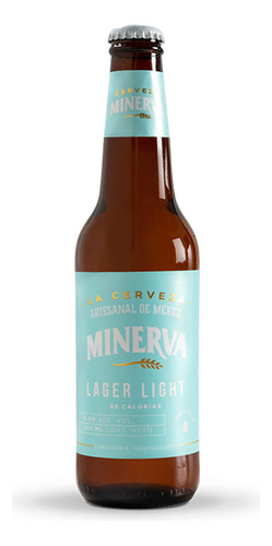 Cerveza Minerva Lager Light 355ml