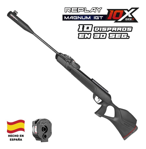 Rifle Gamo Replay 10 Magnum Igt Gen2 Multi Disparo