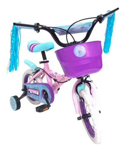 Bicicleta Infantil Rodado 12 Rueditas Frozen Baby Shopping