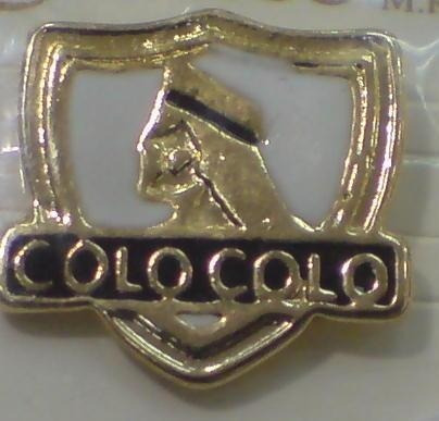 Pin Colo Colo Blanco Y Negro