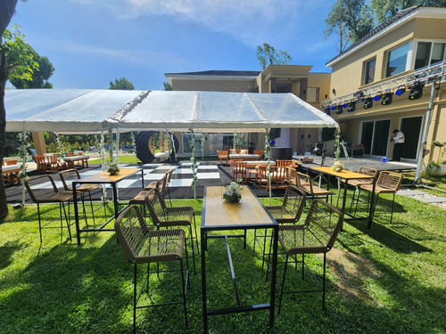 Alquiler Livings Rustico Carpas Puffs Sillas Tiffany Eventos