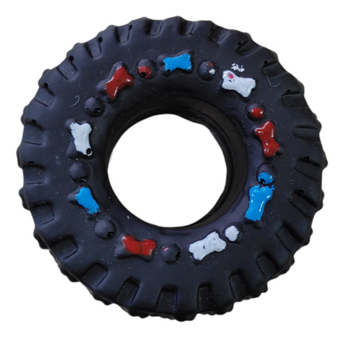 Juguete Chifle Rueda Tractor Para Mascotas Perro