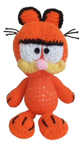 Garfield Amigurumi Tejido En Crochet