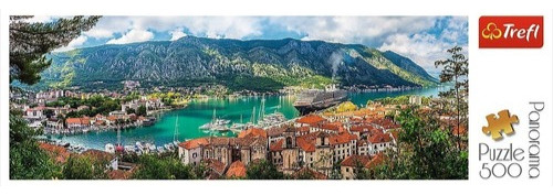 Rompecabezas Trefl Panorama Kotor Montenegro Con 500 Piezas 14+
