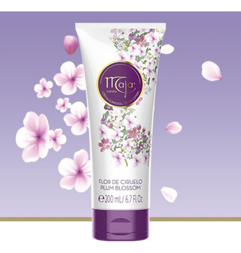 Kit Maja Plum Blossom Gel De Baño 200ml+crema Corporal 200ml