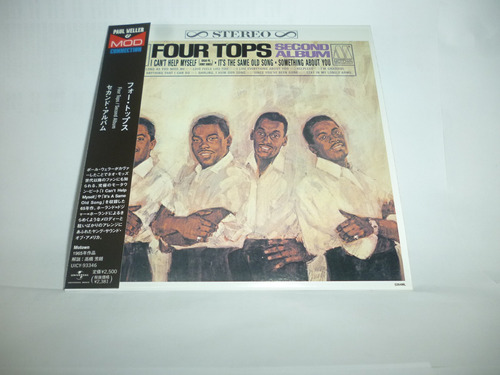 Cd The Four Tops Second Album 1965-2007 Imp Japão Obi