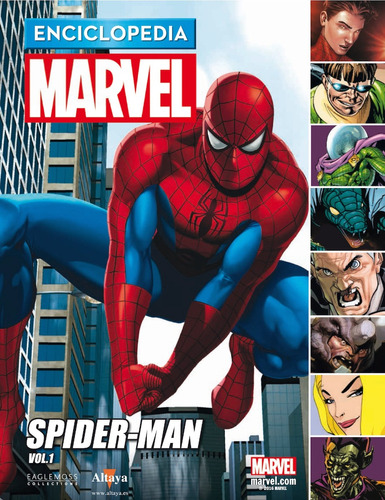 Enciclopedia Marvel N° 1 ,spider-man Vol. 1 Altaya 