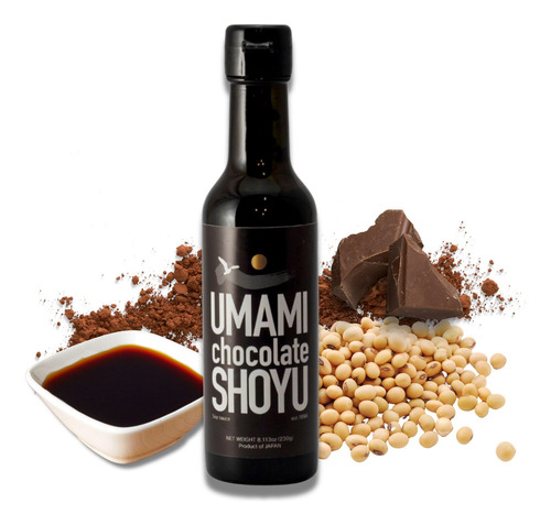 Salsa De Soja Umami Shoyu 200 Ml Sabor Chocolate