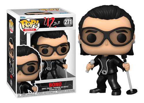Funko Pop! Bono U2 Totalmente Nuevo Sellado