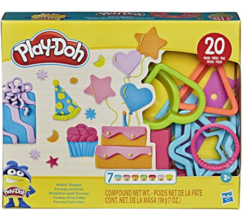 Play-doh Makin' Shapes Create It Kit Para Niños De