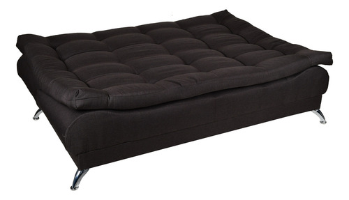 Sofá Cama Salas Modernas Minimalistas Capitonado Sofas Cama Color Chocolate
