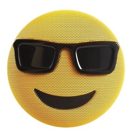 Speaker Bluetooth Jamoji Cool Recargable Emojis Tio Musa