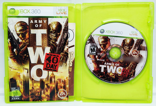 Army Of Two The 40th Day Xbox 360 Físico Con Manual (Usado)