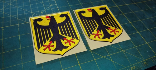 Emblema Escudo De Armas Alemania Germany Bmw Mercedes Porsch